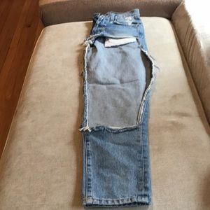 CARMAR Ripped Jeans NWOT